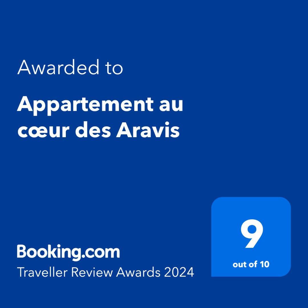 Appartement Au Coeur Des Aravis Manigod Exterior photo